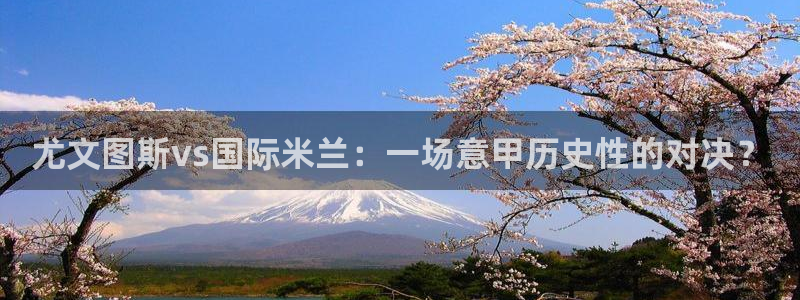 鲸鱼体育比赛直播：尤文图斯vs国际米兰：一场意甲历史性的对决？